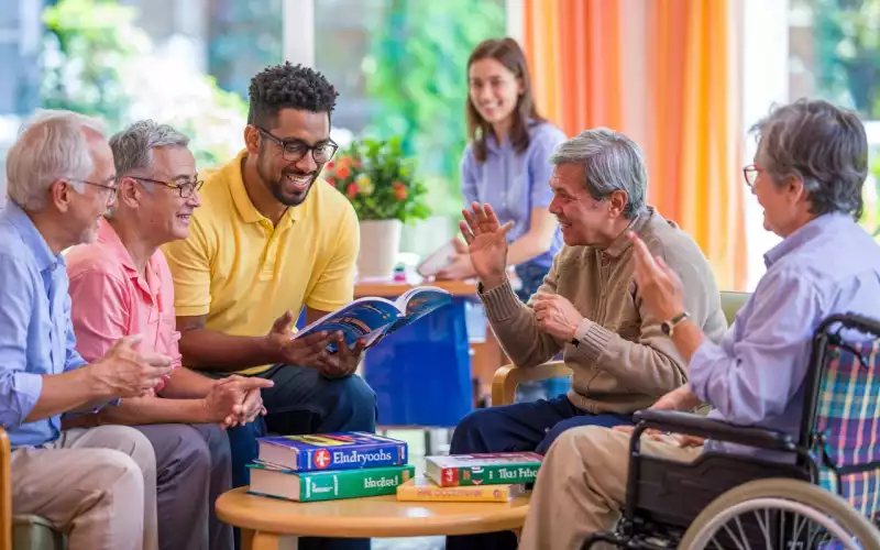 Cours de langues : stimuler la mémoire et voyager sans quitter l'EHPAD