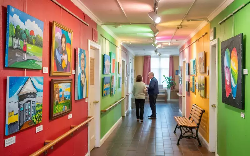 Espace d'exposition : valoriser les talents et partager la beauté