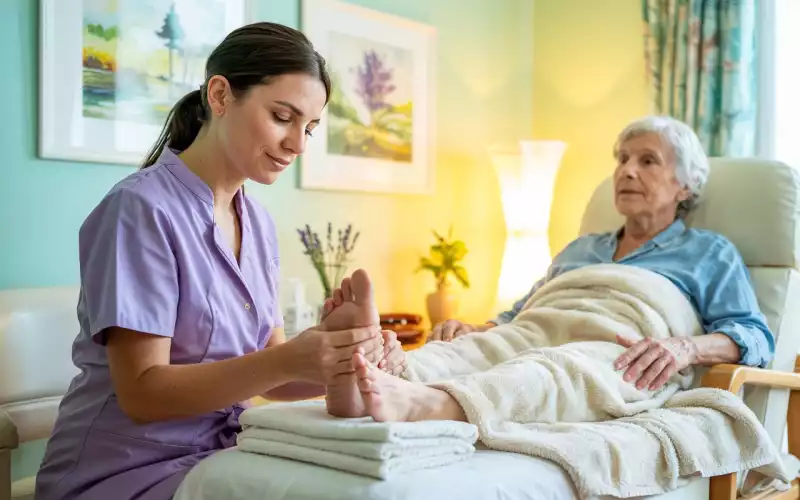 Réflexologue : stimuler l'équilibre naturel du corps par le toucher doux