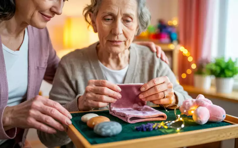 Espace sensoriel mobile : éveiller les sens là où le résident se trouve