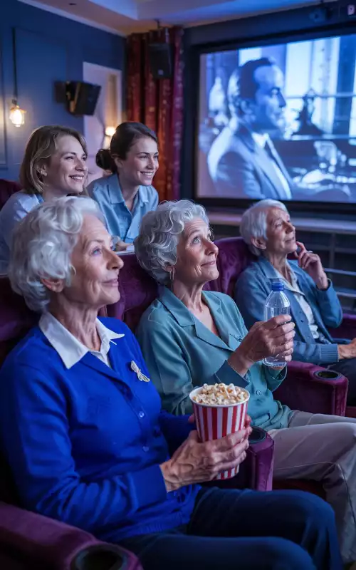 Après-midi cinéma : raviver les souvenirs et partager des émotions collectives